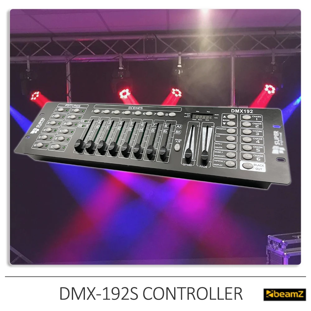 

Stage Light DMX192S Controller Console Controller For Disco Party DJ Light DMX 512 Console Controller Equipment