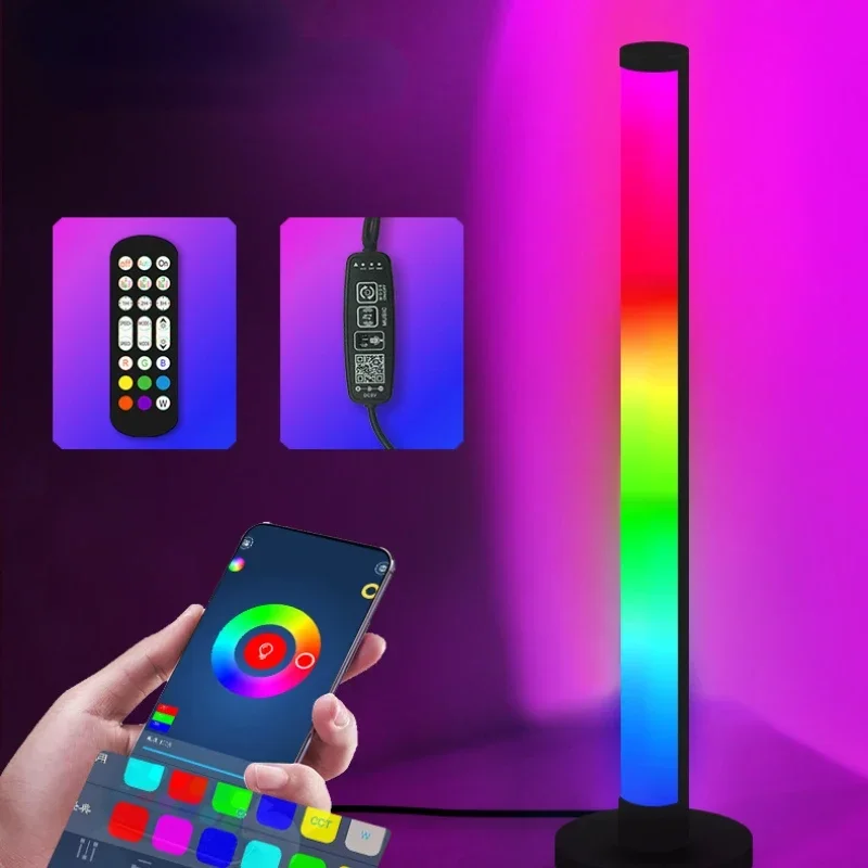 Качественная светодиодная напольная лампа Rgb, настольные лампы, декоративное украшение для комнаты, подставка для детской атмосферы