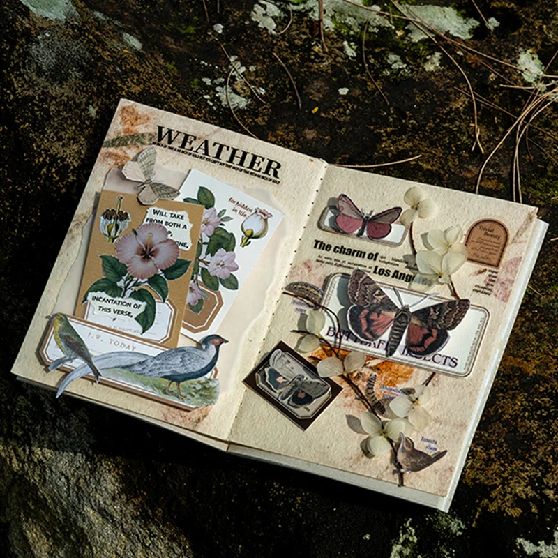 

Mr. Paper Biology Encyclopedia Sticker Book 20 sheets/pack Elephant Stickers Zoo Records Animal Life Handbooks Stickers Gifts