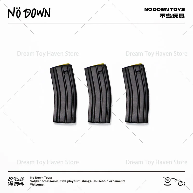 

1/12 Scale Submachine Gun Magazine Model Rifle Magazine Soldier Tactical Equipment Accessories Fit 6Inch Action Figure Dolls