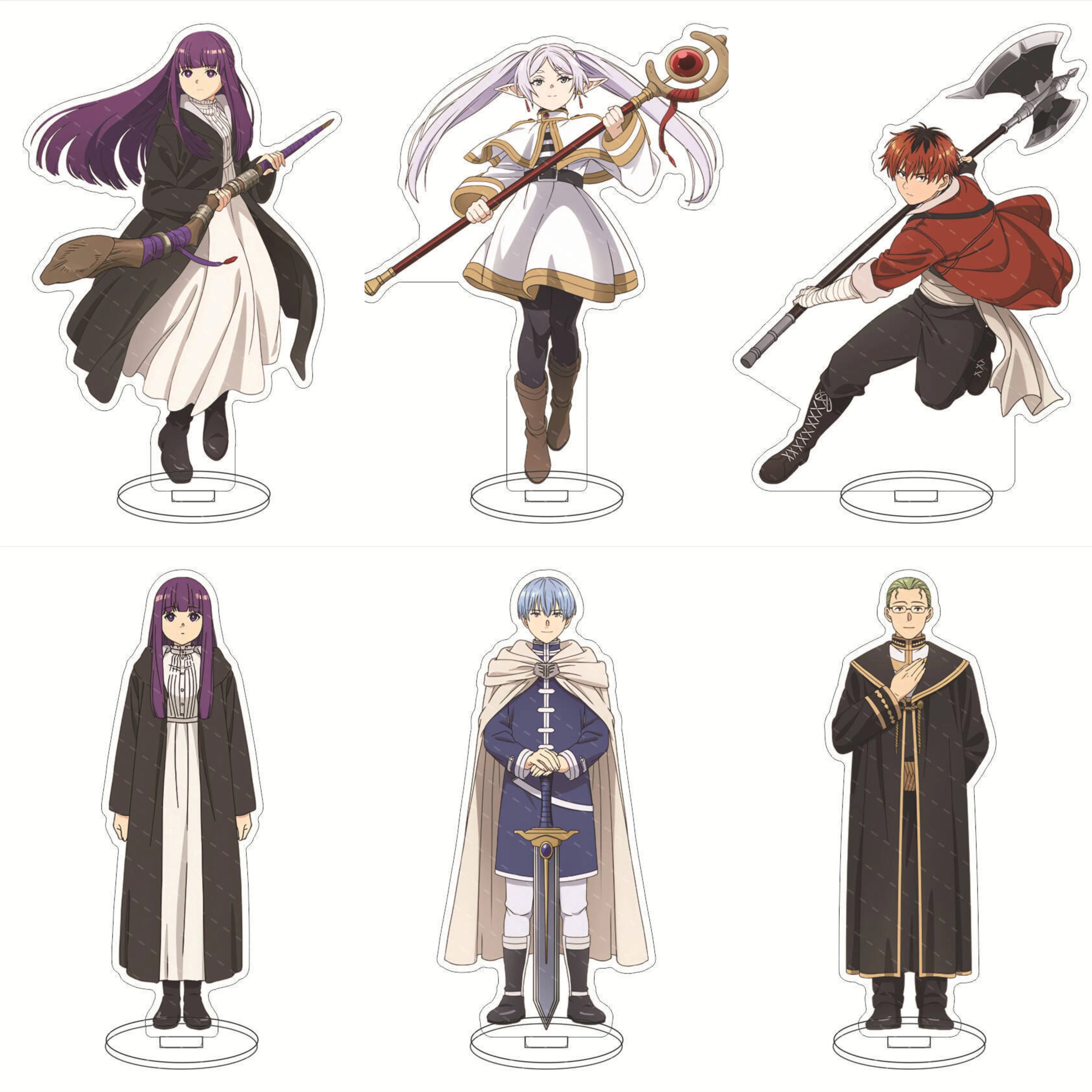 

15cm Hot Anime Journey's End Frieren at the Funeral Cosplay Acrylic Figure Stand Model Plate Desk Decor