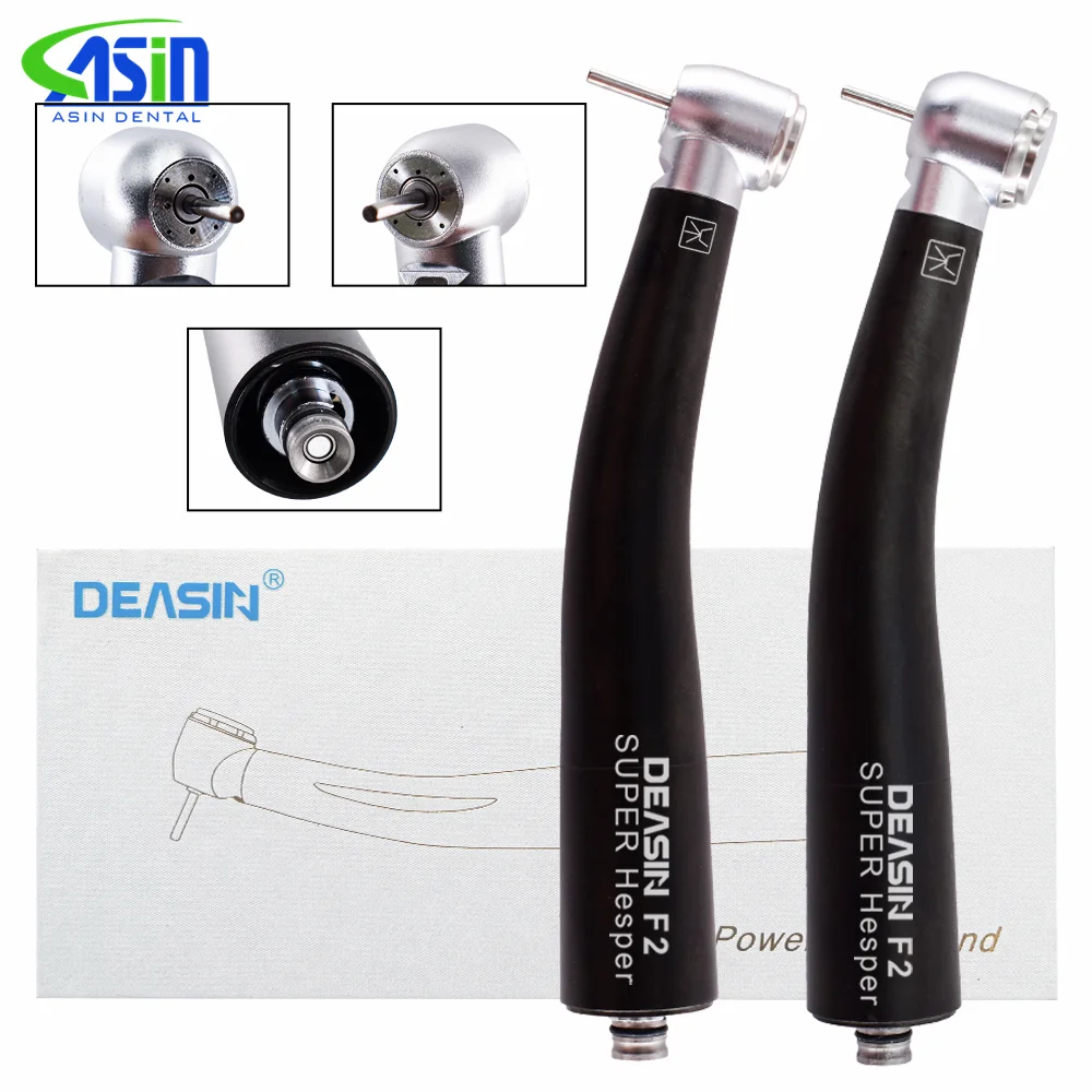 DEASIN Dental Fiber Optic Handpiece Torque Head High speed Air Turbine Ceramic Bearing Dentist Tool for NSK coupler