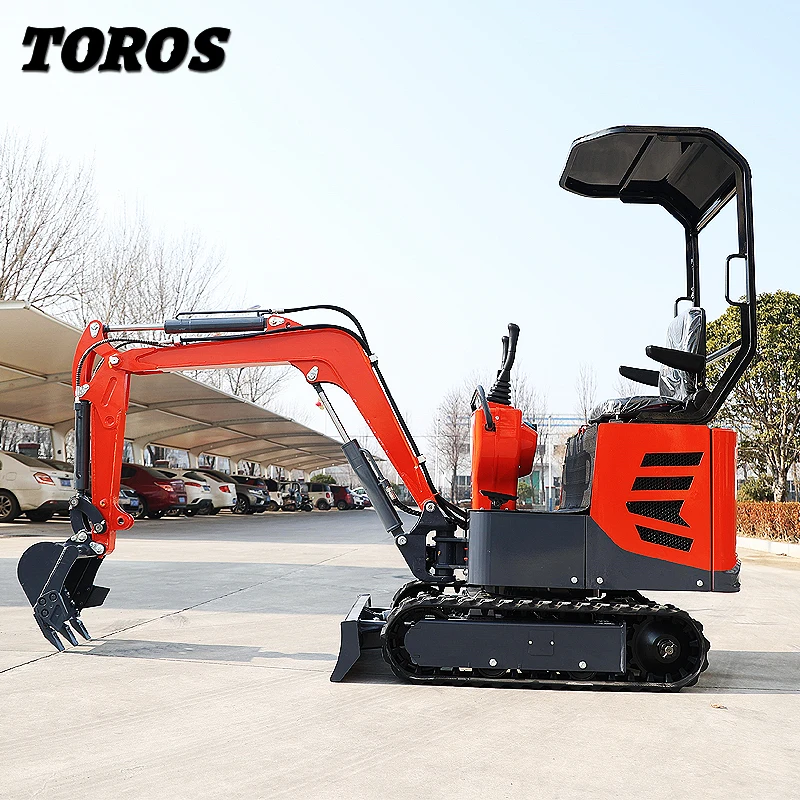 0.8ton Mini Excavator  Remote Control Mini Excavators Auger Attachment 1 Ton Mini Excavator Bucket For Sale