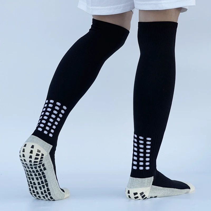 2023 Socks Soccer Women Football Men Non-Slip Thickening Towel Bottom Sports Cotton Stockings Knee-High Volleyball Long Socks Cy