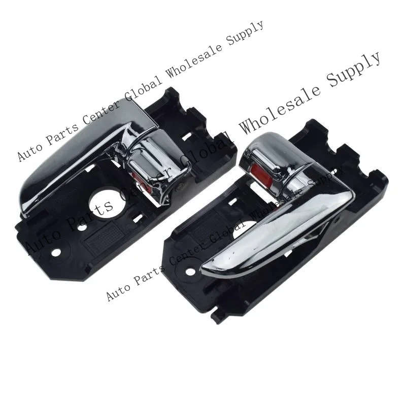 L+ Chrome Inside Door Handle Front /Rear LH /RH For 2004-09 Kia Spectra 826102F000