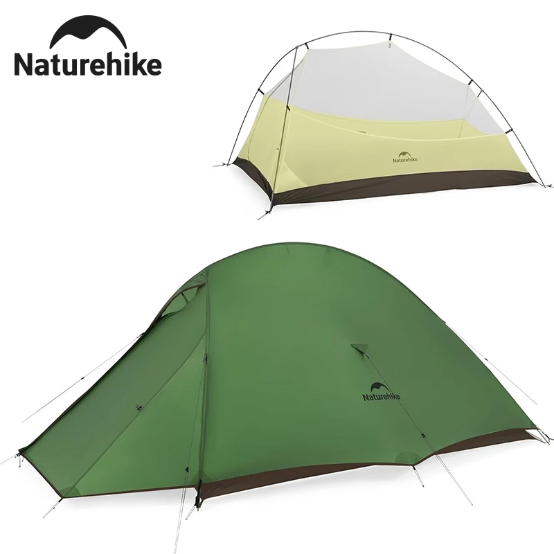Naturehike Cloud Up Pro 2-Personen-Zelt Outdoor Camping Ultraleichtes Wasserdichtes Zelt Wandern Tragbares Rucksackzelt