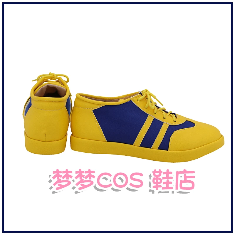 Juego Street Fighter Chun Li, zapatos de Cosplay, botas, Carnaval de Halloween para mujeres y hombres, juego de rol, zapatos deportivos amarillos hechos a medida