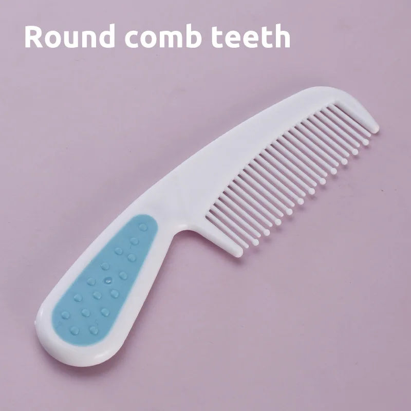 مشط أطفال جديد مكون من 3 قطع، مجموعة العناية بفرشاة أسنان الطفل وفرشاة الشعر، أداة تنظيف فرشاة غسيل الأطفال #4