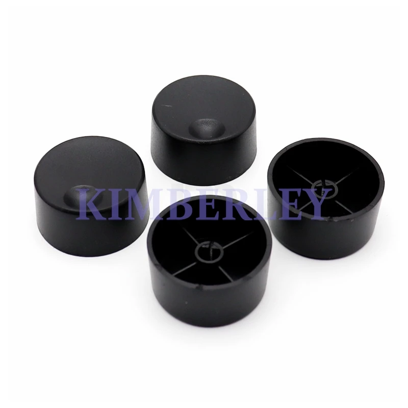 3PCS 34 X 17 Plastic Knob Cap D Handle Potentiometer Adjust Cap Power Amplifier Volume Knob Cap Electronic Device Switch
