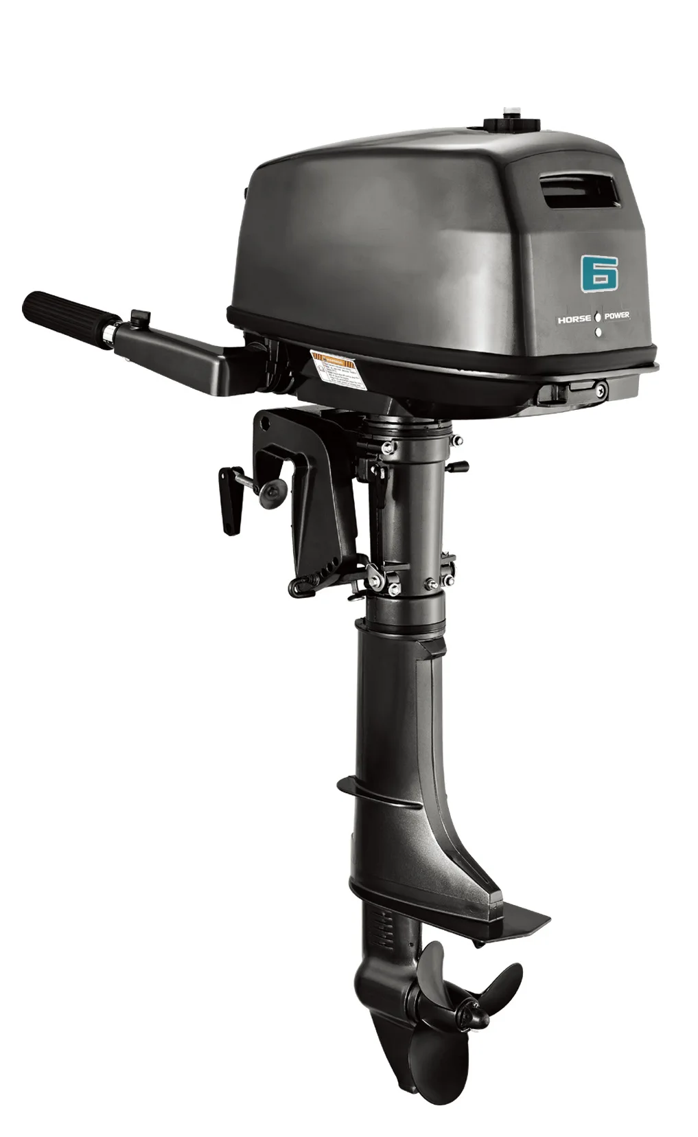 

Outboard engine, hull engine, the whole machine has 2 punches and 6 horsepower.