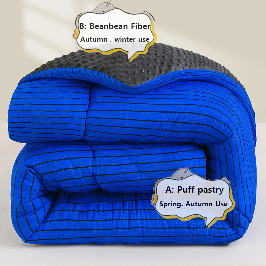 2026 New Colorful Beanie Fur Winter Blanket With Thick And Warm Filling Core - Foil Yarn Extra Large Size For Spring And Autumn