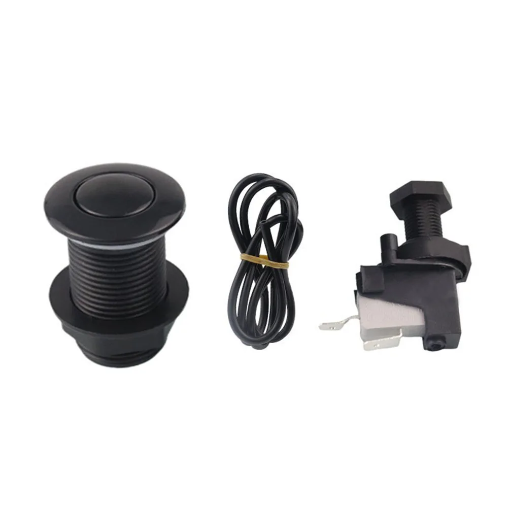32mm Air Switch Kit for Pool For and Garbage Disposal Equipment Includes Button Pneumatic for Safer Switching 32mm