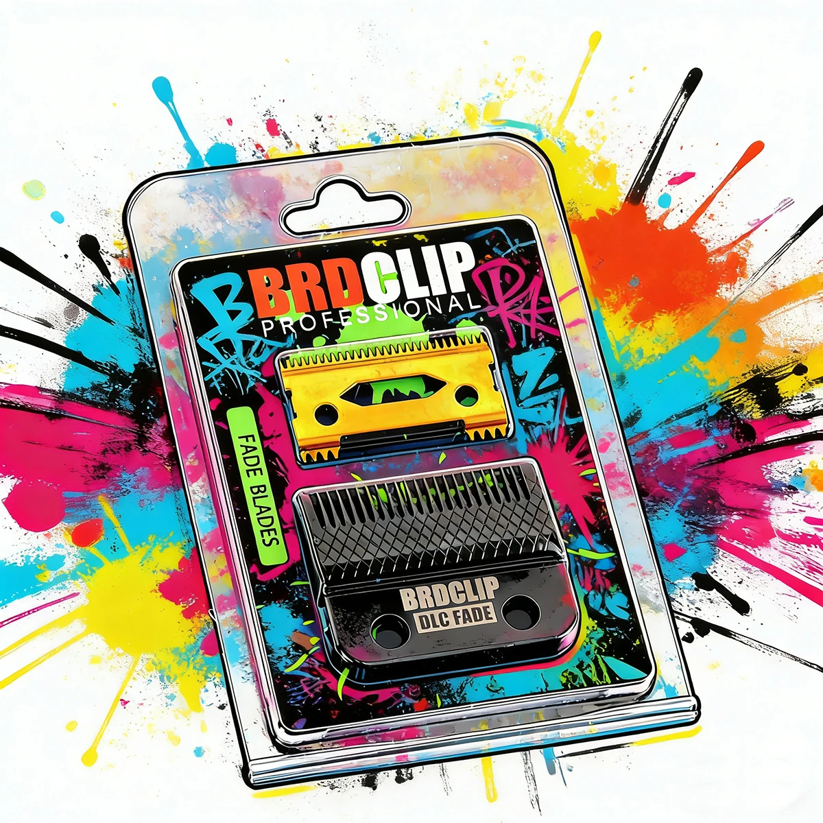 Cuchilla de Repuesto Profesional de Acero Inoxidable 5CR13 con Diseño de Escama de Dragón BRDCLIP para Cortapelos M10+/WAHL/MRD/Gamma/SC