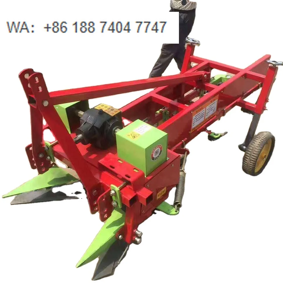 Tractor Attached Mini Peanut Harvester Machine with Bearing High Productivity 25-35 HP 800mm Working Width 2 Row