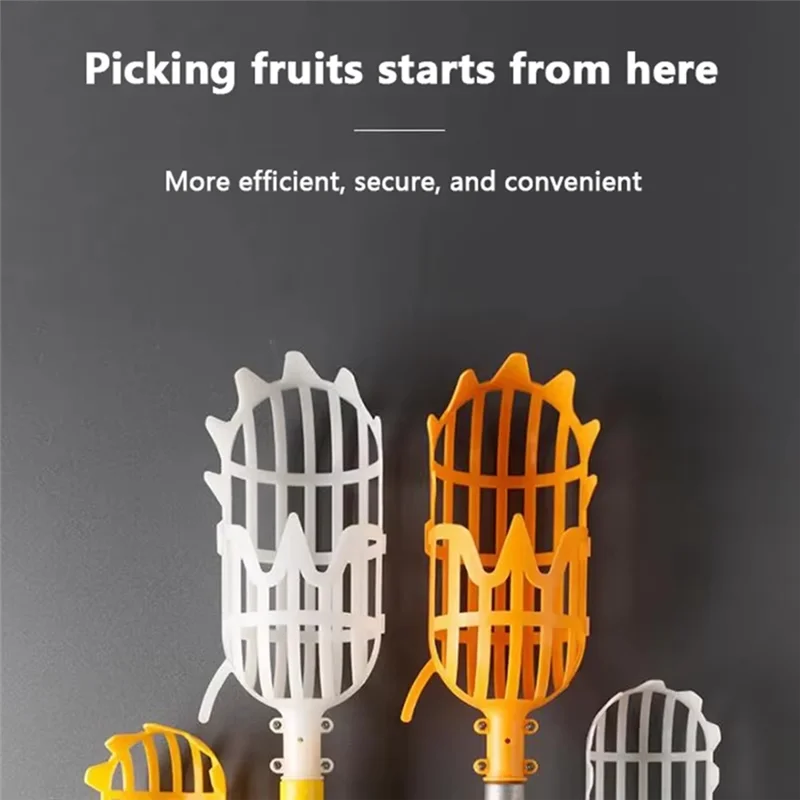 M11K-Loquat Picking Raisin Picking Tools Flower Basket Fruit Picking Head Fruit Picking Tools High Altitude Fruit Picker