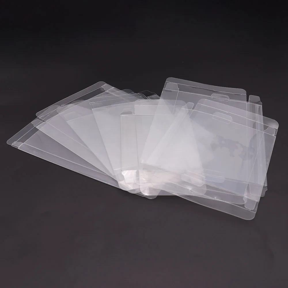 5/20 Stück Klare Transparente Spielkassetten-Boxen Plastik-PET-Schutzhüllen für N64 NES SNES PS5 PS4 PS3 GB GBA GBC Switch – Detail 3