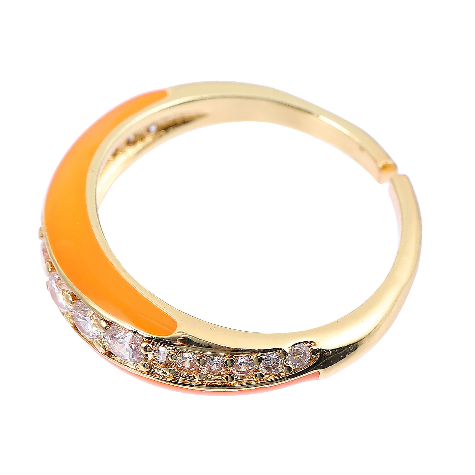 Women Adjustable Ring Jewelry Creative Lovely Fashionable Index Finger Ring Fine Process Beautiful Look Stylish for Parties Bars