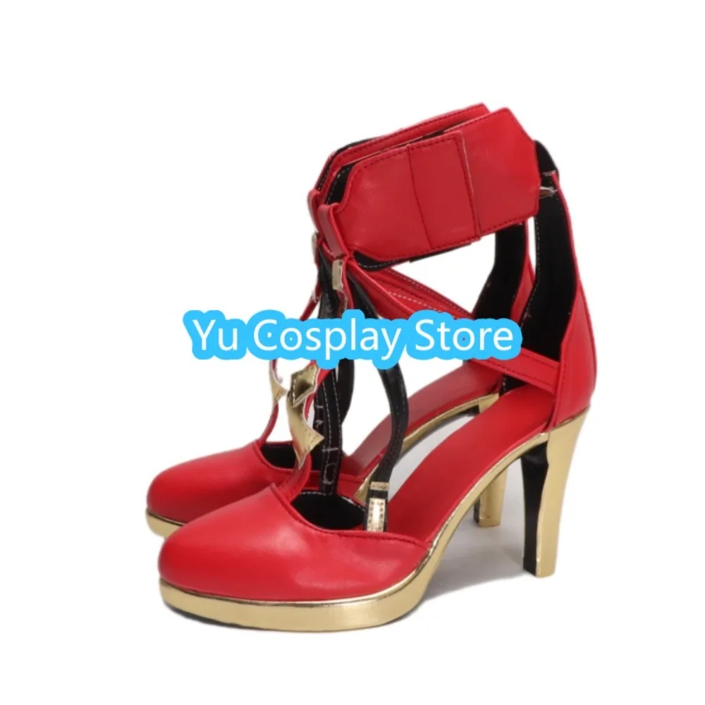 

Yu Косплей Магазин Wuthering Waves Frolo Обувь для косплея Аниме Обувь для косплея Сапоги Костюмы на Хэллоуин Реквизит