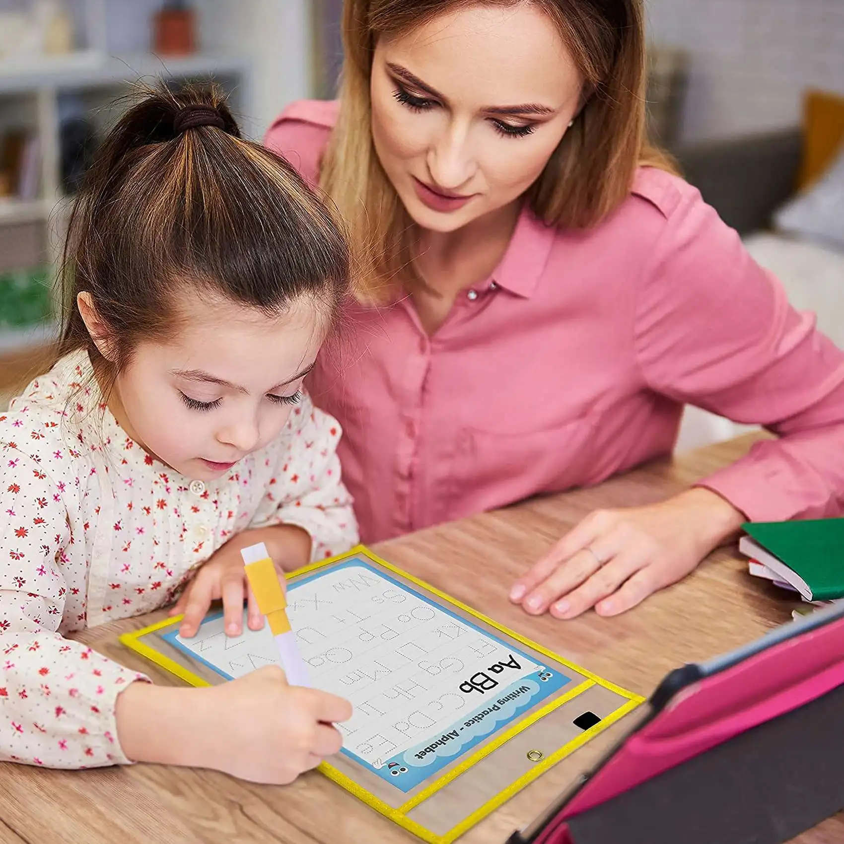B-T 30Dry Erase Pockets Pockets Perfect Classroom Organization Reusable Dry Erase Pockets Teaching Supplies