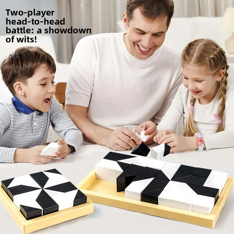 

Children Hidden Block Puzzle 6 Years ABS Material Interesting Enhances Logic and Spatial Reasoning Suitable for Kids Toy Gift