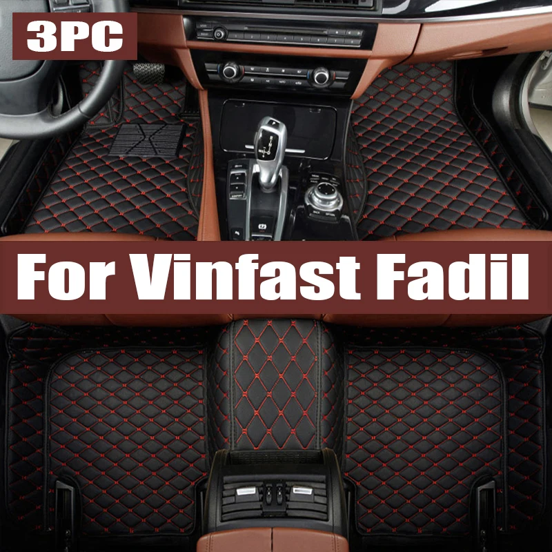 Custom TPE Car Floor Mats For Vinfast Fadil LUX A LUX SA Vfe34 trunk mat Interior Carpets Car Mats