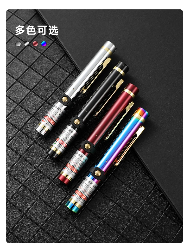 USB Charging Sight Pointer pen Green Blue Red Dot Light Pen Meter 532Nm 650Nm Green