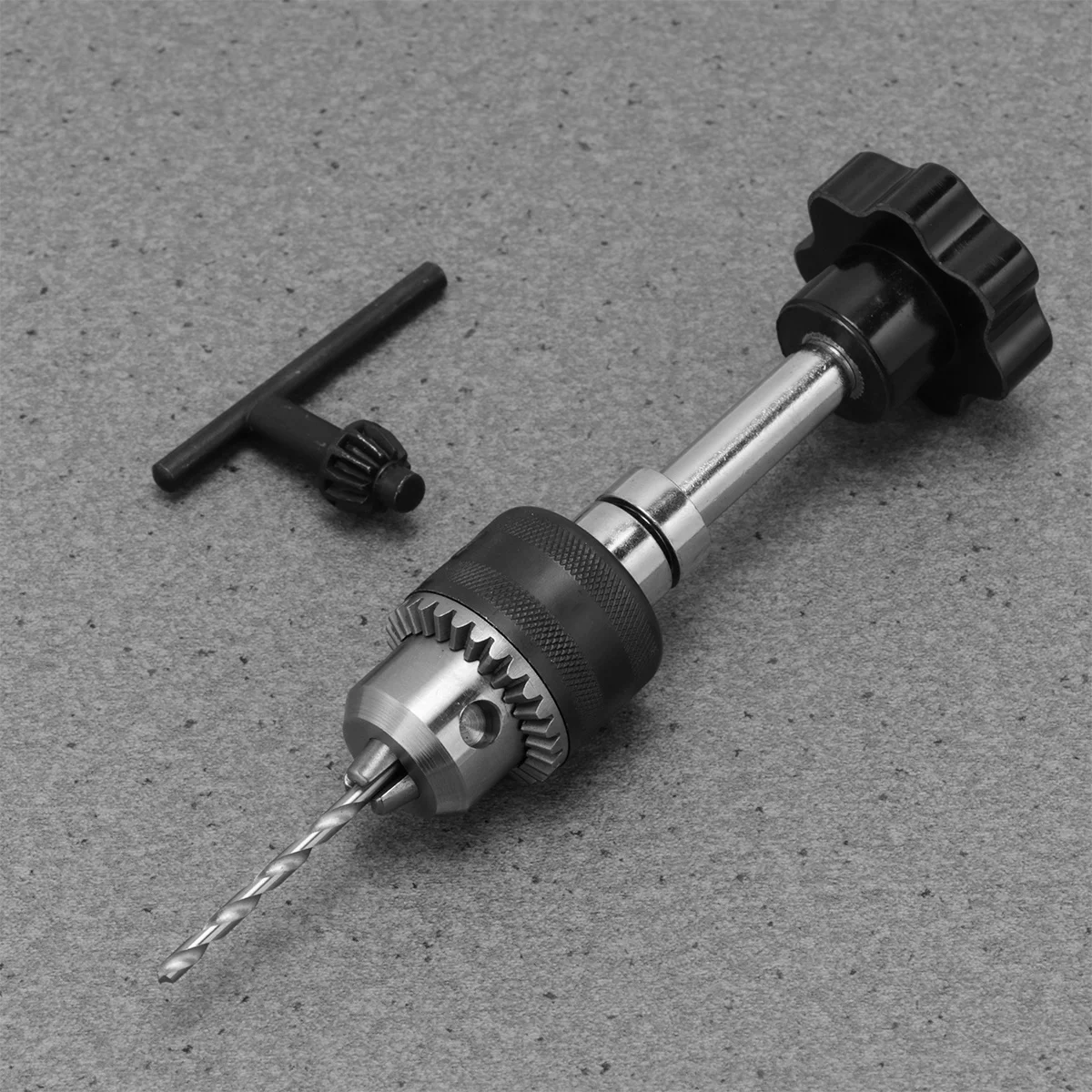 

1Pcs Rotary Drill Kit 0.5-6.5mm Stainless Steel Hand Drill for Diamond Beads Wood Plastic Lightweight Portable Drilling Tool