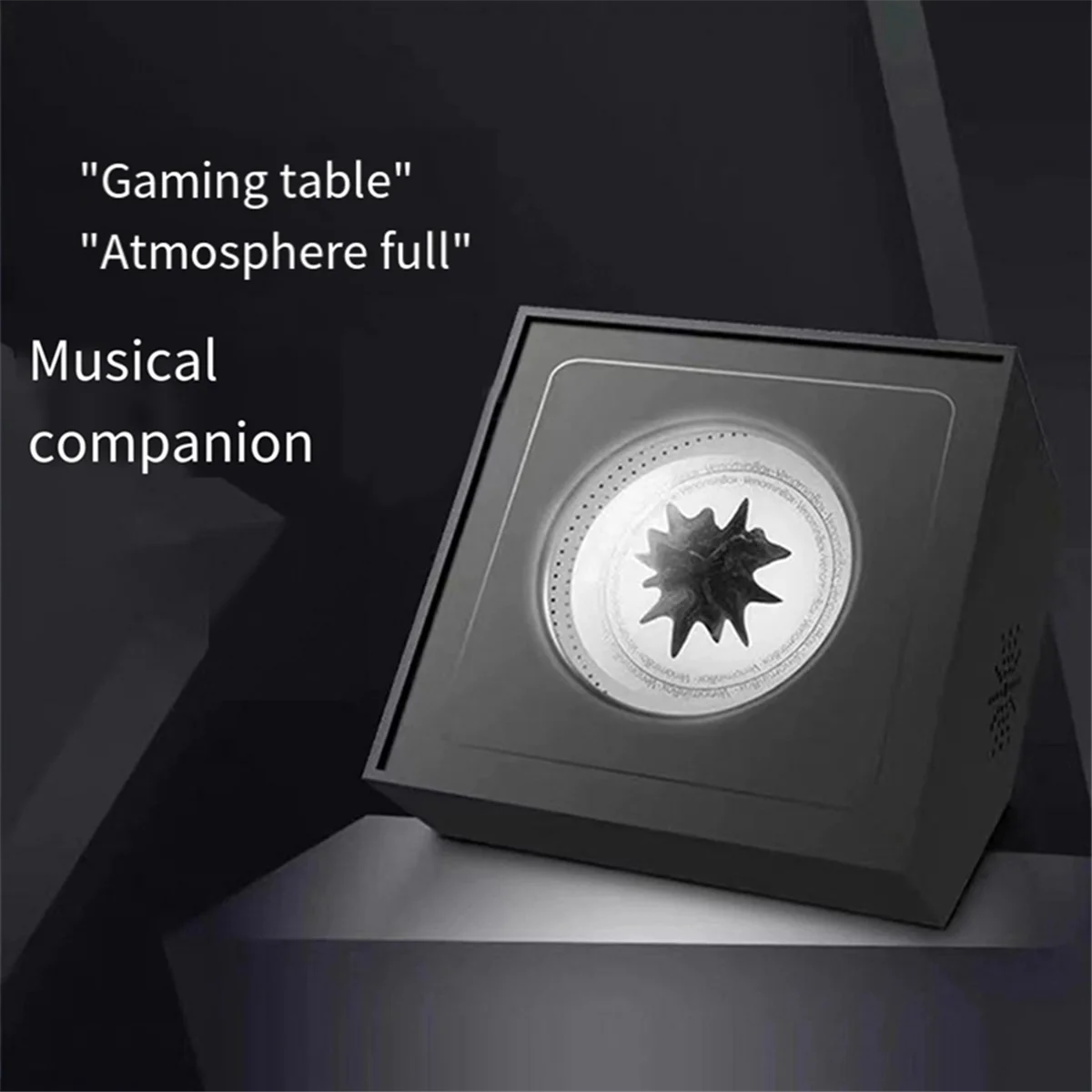 

Magnetic Liquid Pickup Music Rhythm Lamp Ferrofluid Equipment Visual Music Pickup Desktop Sound Partner Desk Decoration SQ