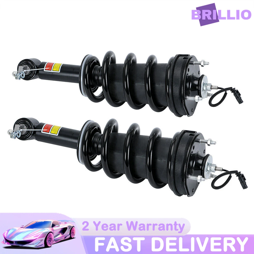 

2PCS Front Air Shock Absorber 23312167 84061228 For Chevy Silverado Suburban Tahoe Shock Absorber 2014-2019 w/ Magnetic