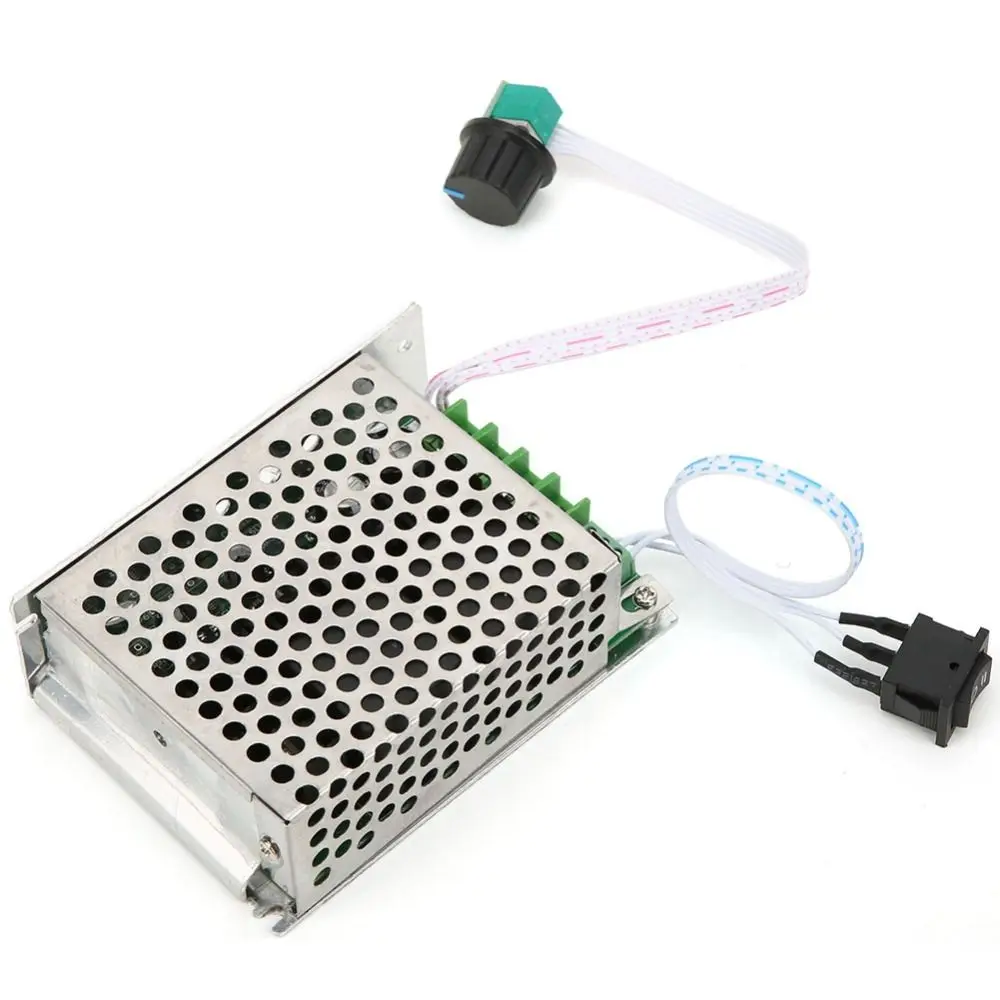 10V-50V DC Motor Speed Controller Adjustable Forward Reverse PWM Speed Controller Speed Control Knob 40A Motor Regulator Drill