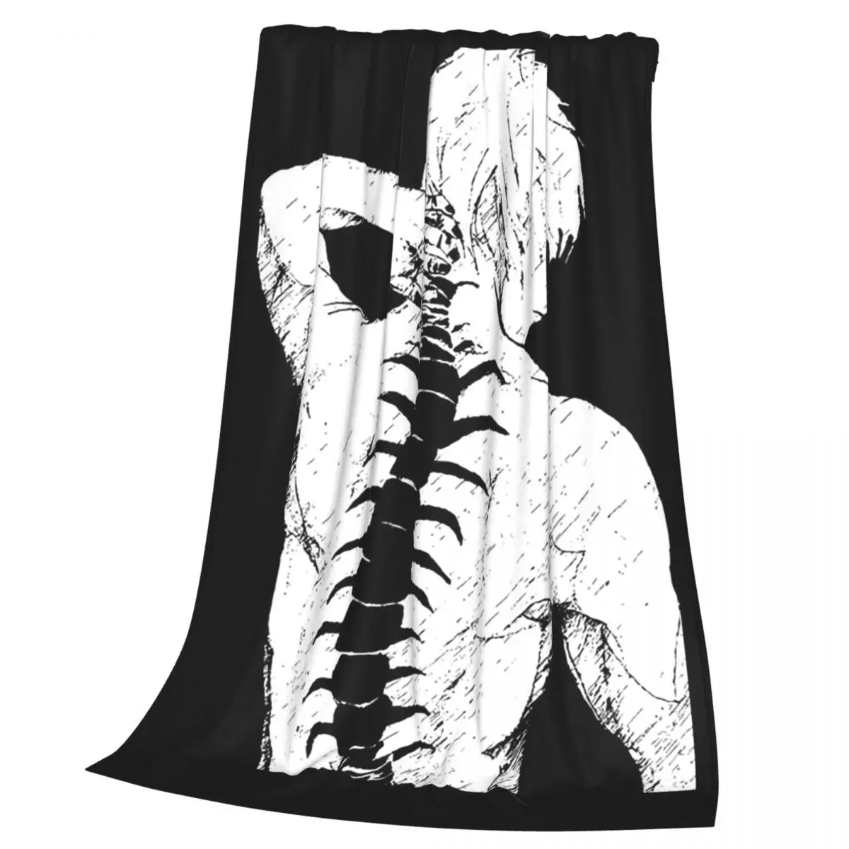 Tokyo Ghoul Anime Blankets Soft Warm Flannel Throw Blanket Plush for Bed Living room Picnic Travel Home Couch