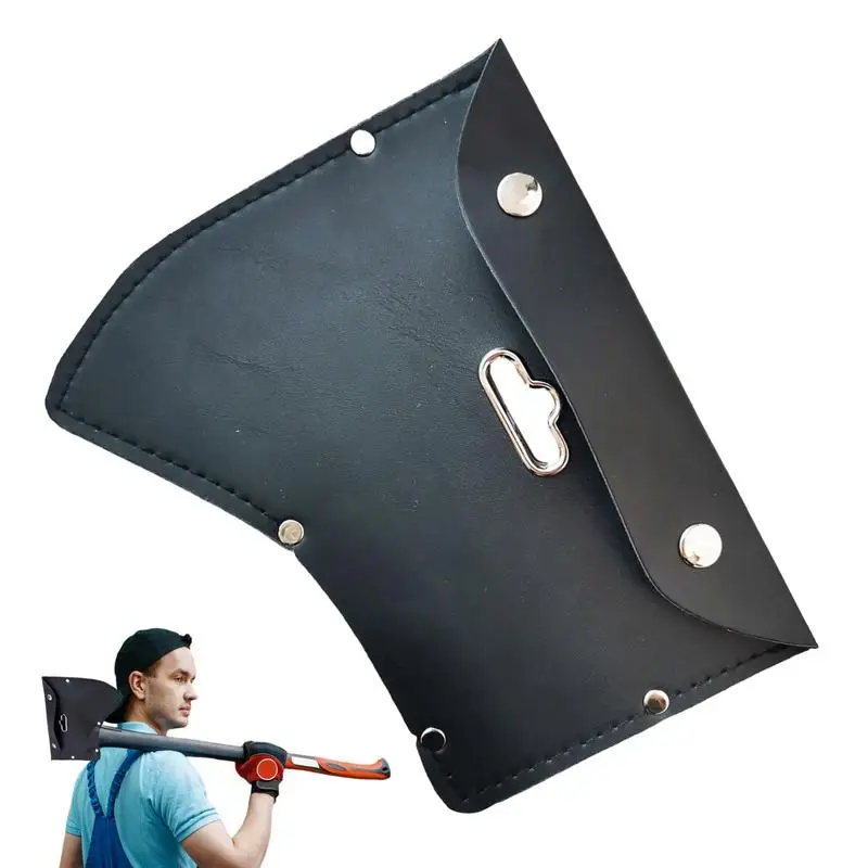 New Axe Head Sheath Nylon Hatchet Cover And Protector Thicken Camping Axe Sheath With Metal Buckle Waist Hangable Universal