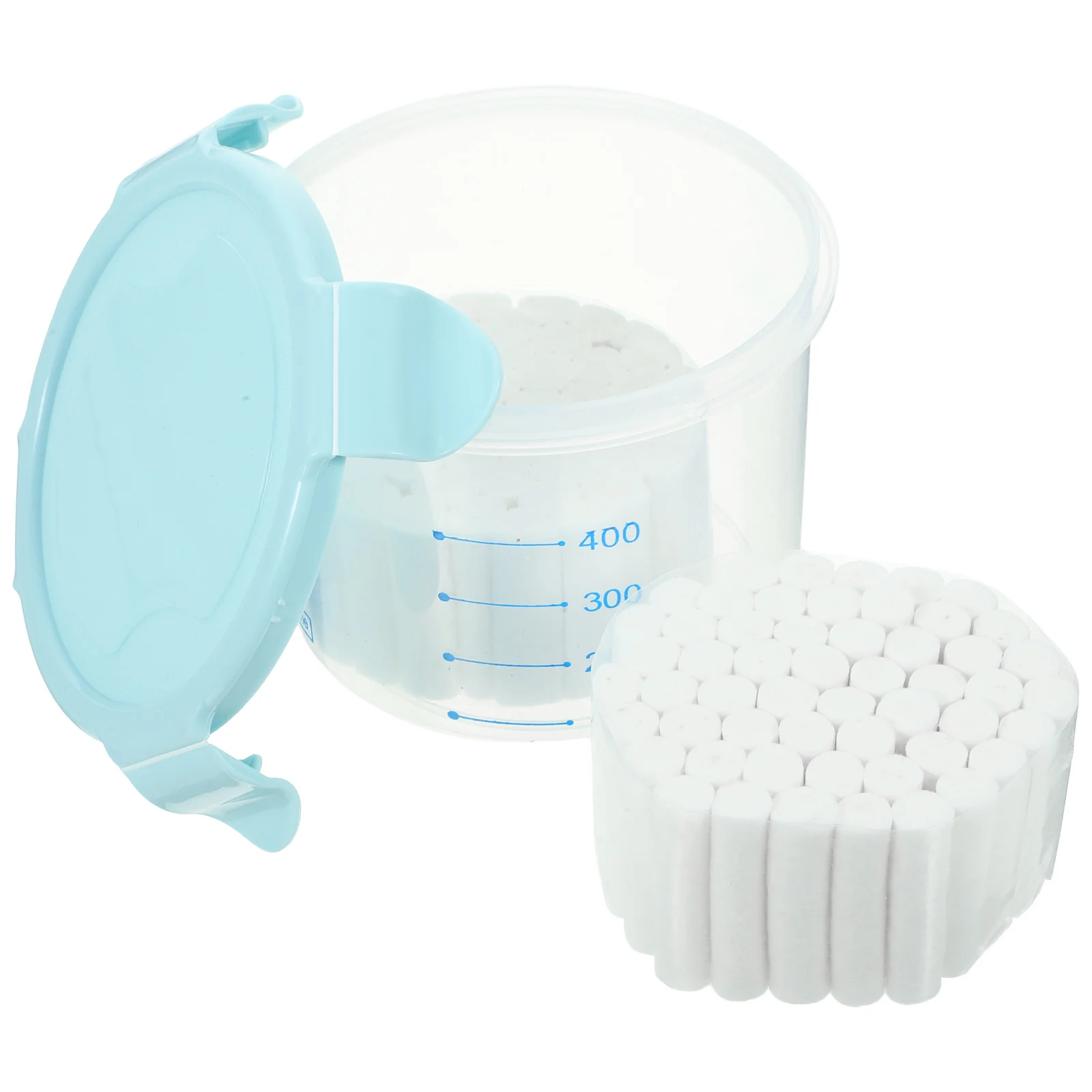 

1 Box Tattoos Cotton Roll Supple Cotton Rolls for Lips Tattooing Nose Bleed Plug Dental Use Random Color Nose Bleed Plug