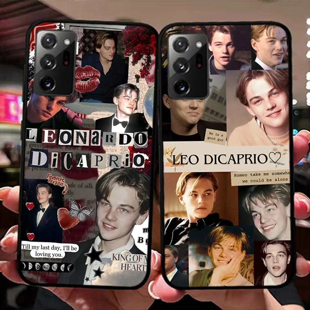 Star Teenage Leonardo DiCaprio Phone Case For Samsung Note 8 9 10 20 Pro Plus Lite M 10 11 20 30 21 31 51 A 21 22 42 02 03