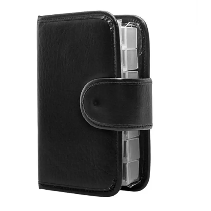 DT19 2X 14 Day Pill Box Organizer, 28 Grid Daily Medicine Tablet Storage Container with Leather Bag for Travel