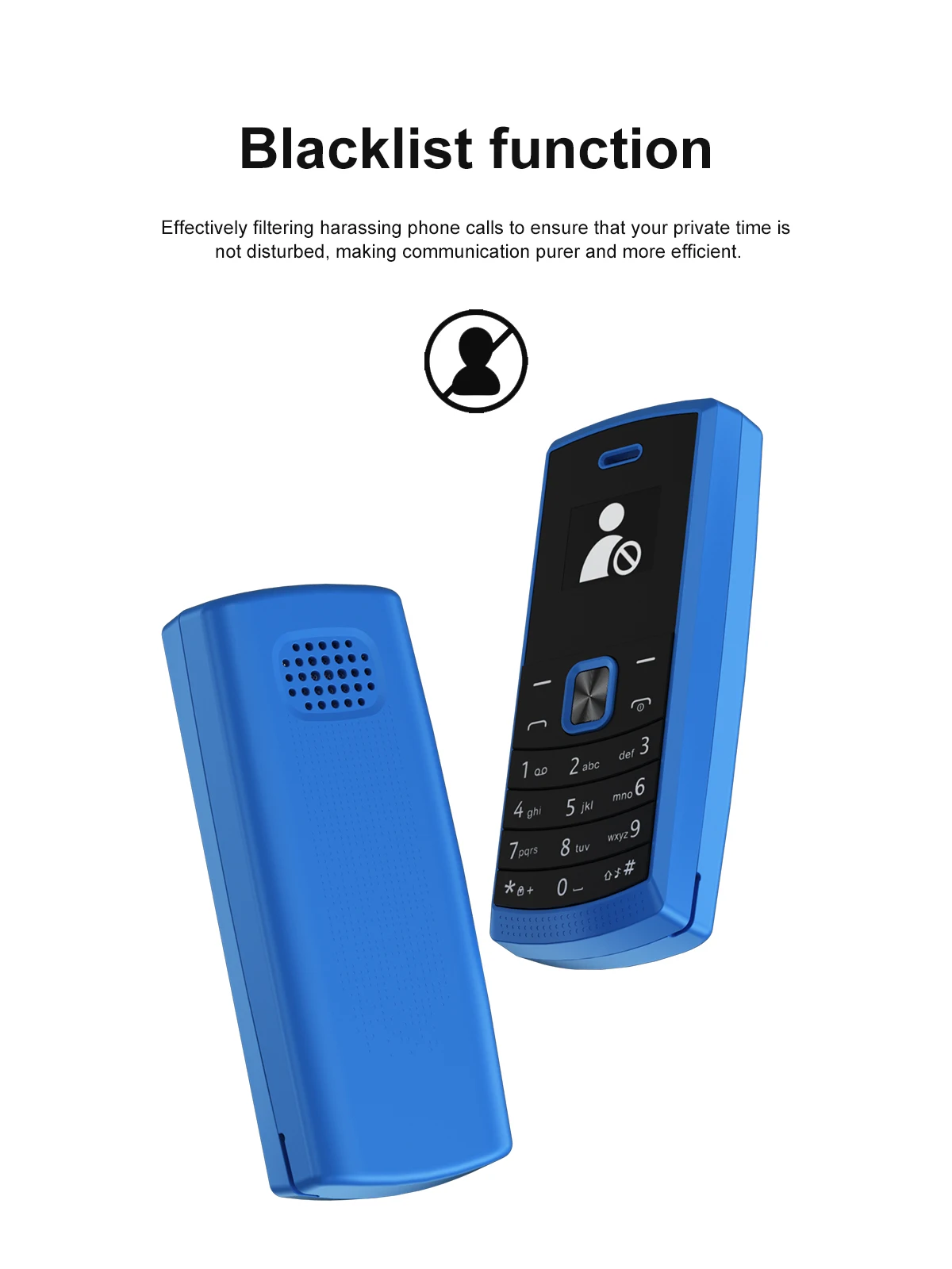 SERVO BM01 Ultra Mini Pocket 2G Feature Phone 2 SIM Magic Voice Blacklist Speed Dial Bluetooth Sync Auto Recording Mobile Phone
