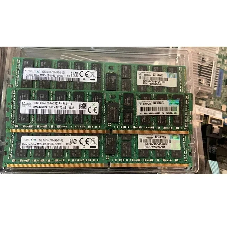 

Заводская цена 815100-B21 для HPE 32 ГБ 2Rx4 PC4-2666V-R оригинальный новый комплект умной памяти
