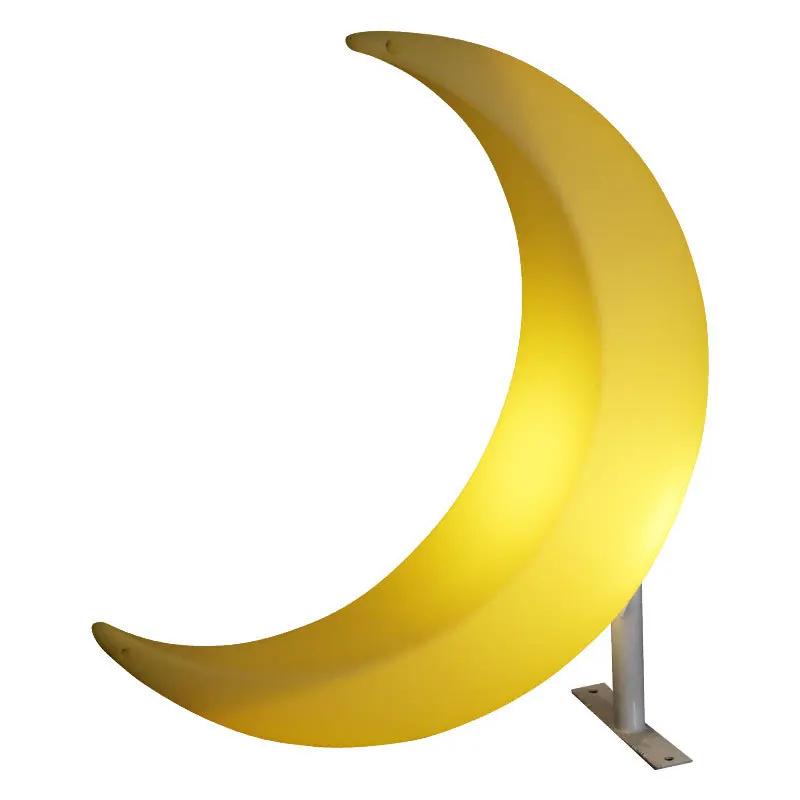 Luminous moon  Floor lamp Reclining chair Living room Premium atmosphere Bedroom Sitting luminous crescent