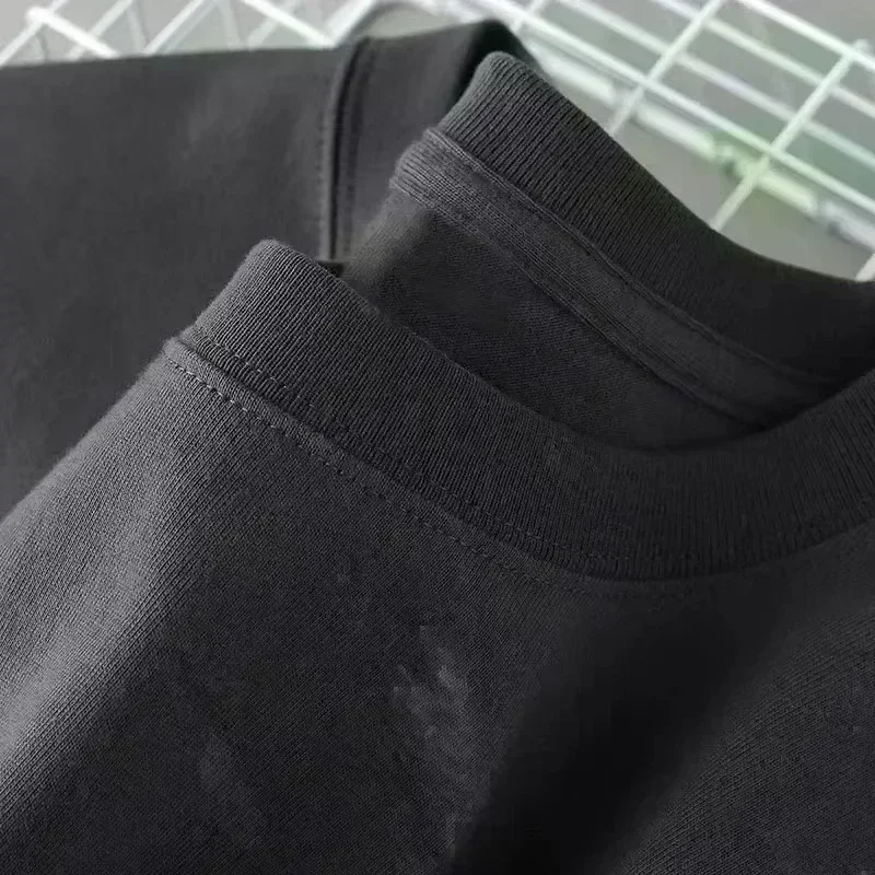 Adela ADÉLA T-Shirts, Sommer, kurzärmelig, lässiges T-Shirt, Streetwear, Unisex, lässige Mode, Baumwolle, bedruckte T-Shirts für Damen und Herren. – Detail 5