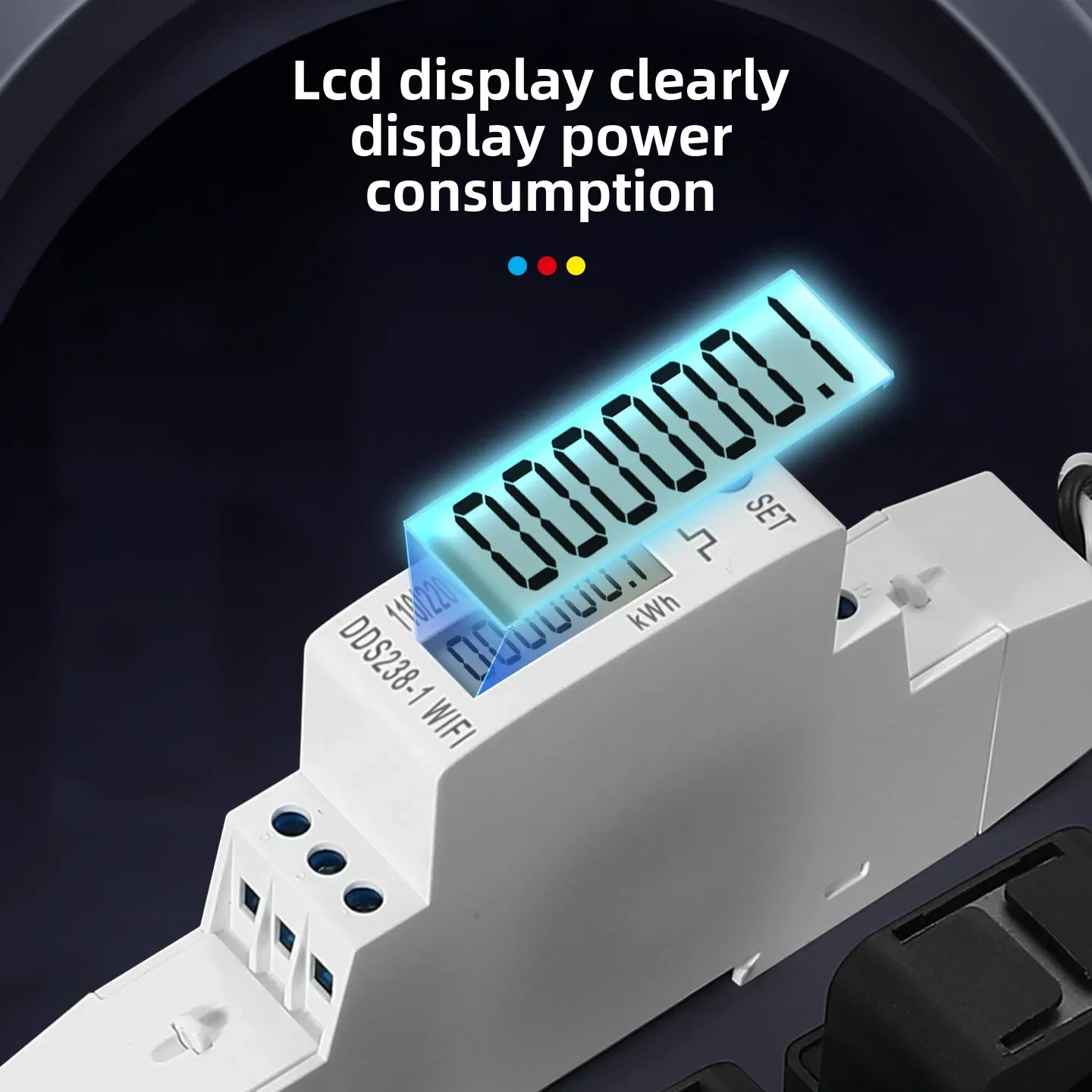 2026 DDS238-1 Wifi Smart Electricity Meter American Grid-Specific 3-Wire Open-Type Transformer Sampling Tuya App Energy Meters