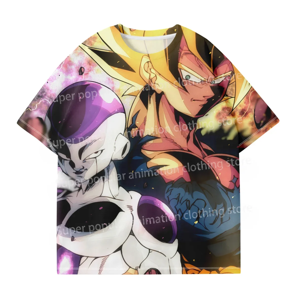 2025 Animazione estiva Dragon Ball Sun Wukong Stampa digitale 3D T-shirt ad asciugatura rapida Moda per bambini adulti Top Casual Y2K