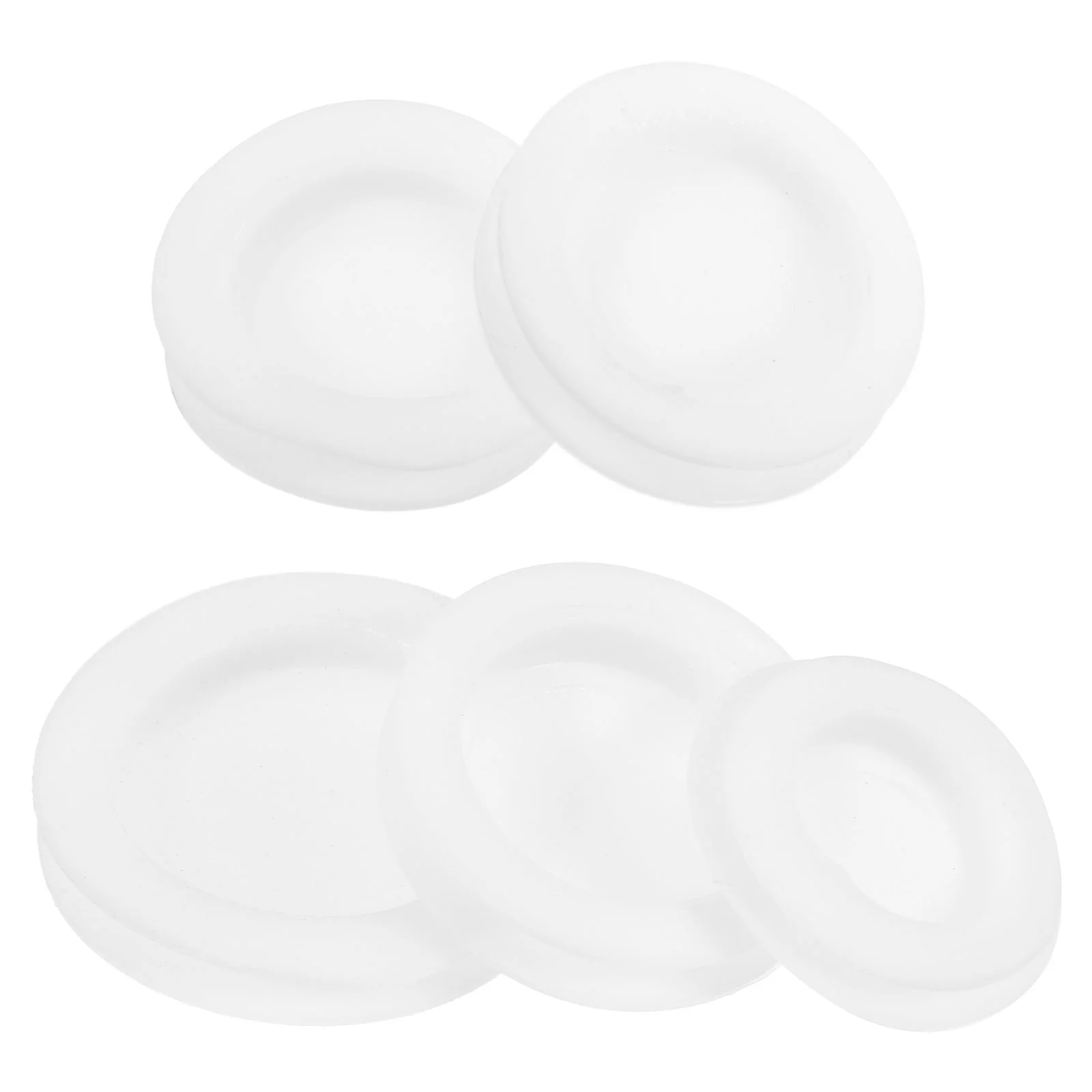 5 Pcs Round Rubber Stopper Piggy Bank Hole Plugs Replacement or Stoppers Bottom