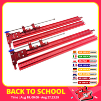 0-1200mm Woodworking Parallel Guide Rail System Engraving Machine Slotting Track Parallel Sliding Rail for Electric Circular Saw