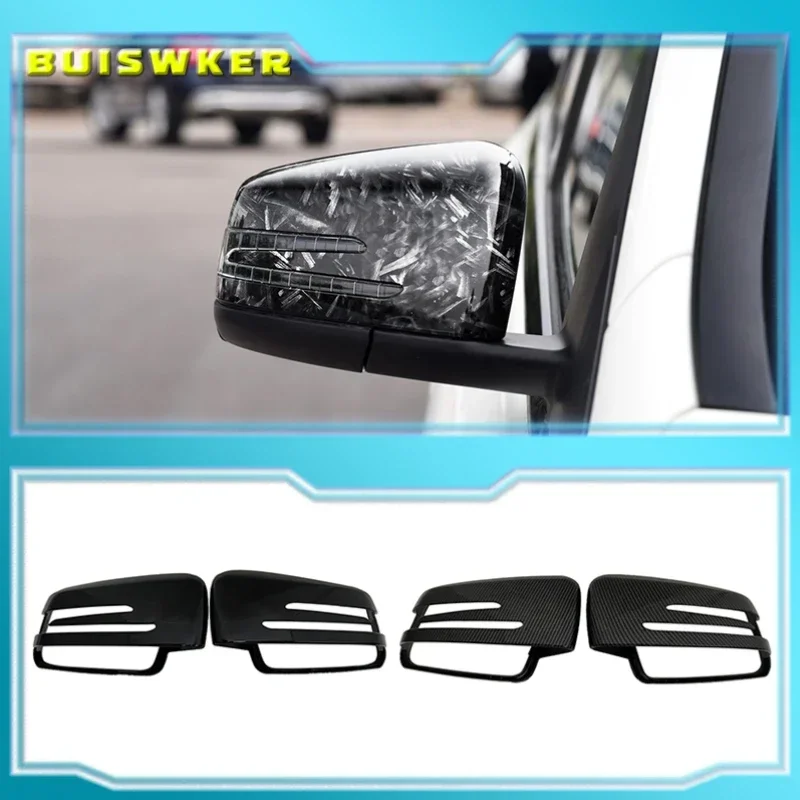 

Side Mirror Cap Covers Black For Mercedes BENZ W176 W246 W212 W204 C117 X156 X204 W221 C218 A B C E S CLA GLA GLK Class