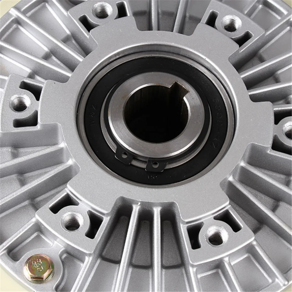 Magnetic Powder Brake Hollow Shaft 12Nm 1.2kg DC 24V 20mm 1000RPM Unwind For Tension Control Continuous Sliding Simulated Load