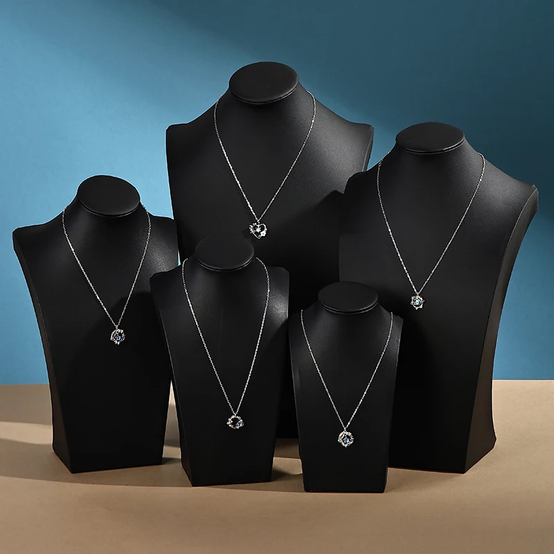 Elegant H-Shape Necklace Stand Portrait Holder for Pendants Convenient Jewelry Storage Anti-Tangle Ideal for Dressing Tables Pho