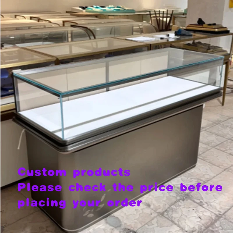custom.Modern Jewelry Display Cabinet，Equipped with soft-closing hinges, matte panels, and adjustable compartments