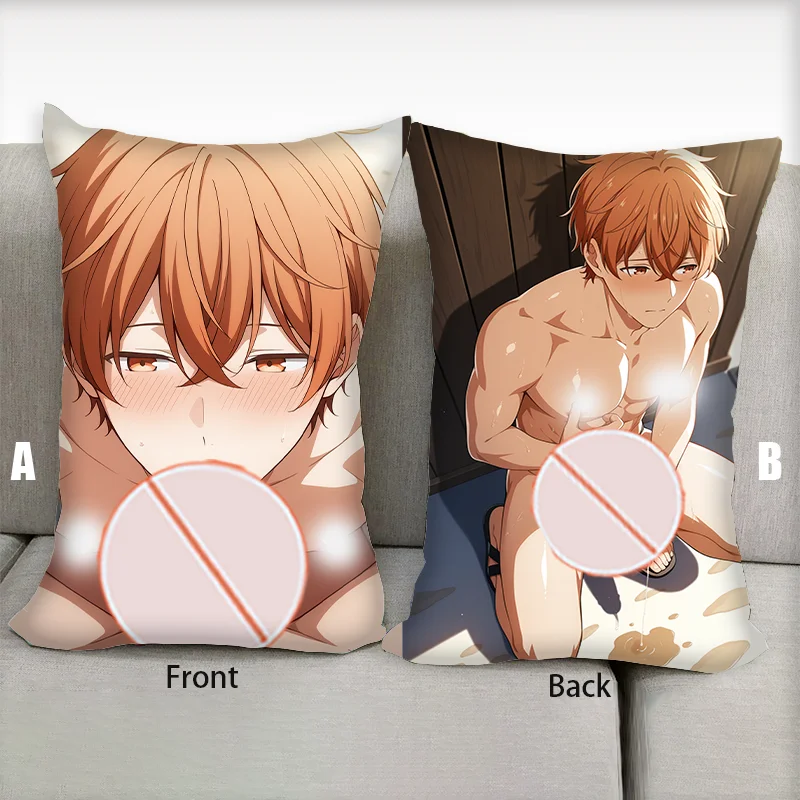

Dakimakura Anime Pillow Sato Nsfw Half Body Cartoon Pillow Core Double Side Print Gifts