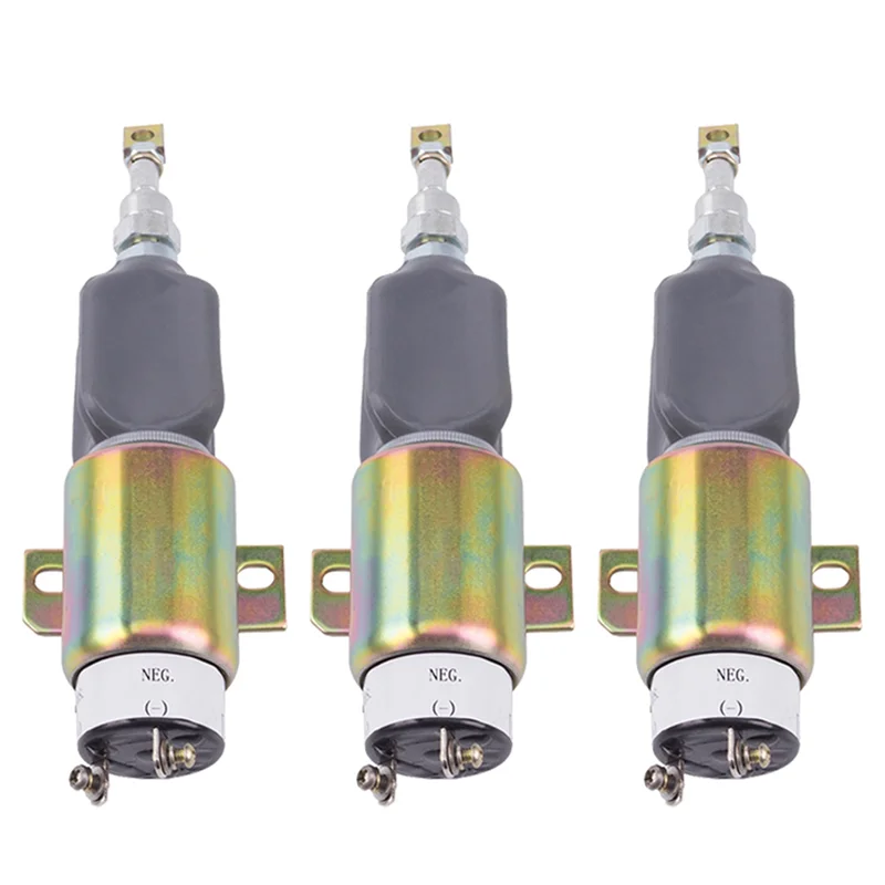 

3X 24V Generator Set Stop Solenoid Default Parking Solenoid Valve