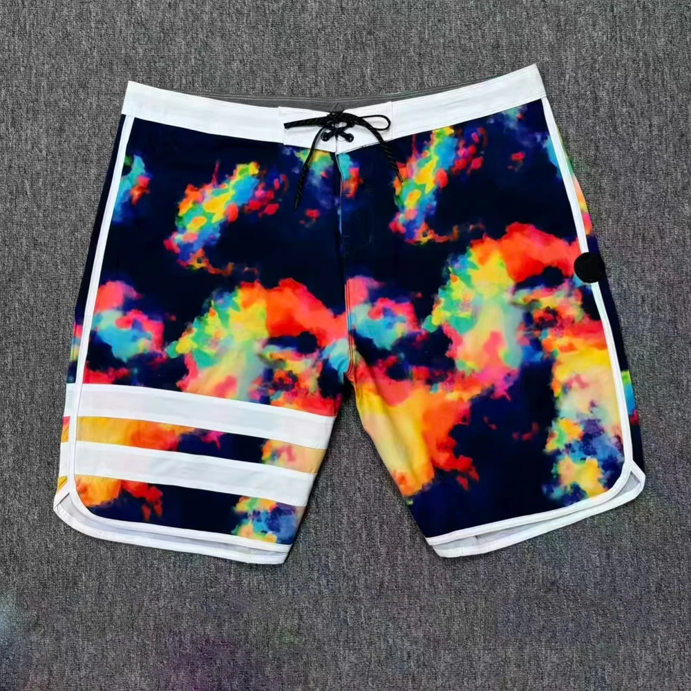 Picture 6: Oversize New Waterproof Beach Shorts Men Phantom Bermuda Board Shorts Swim Quick Dry Casual Diving Surfwear Plus Swimwear